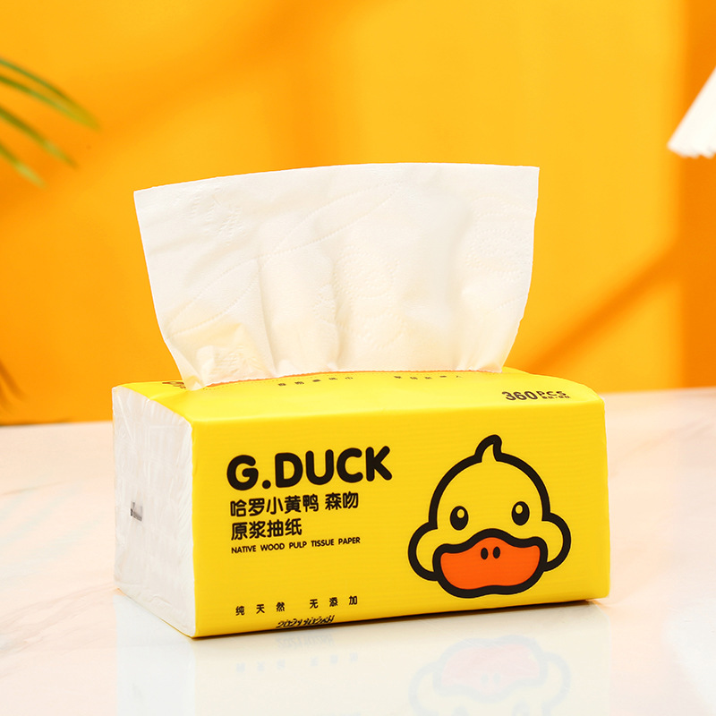 小黄鸭抽纸*1