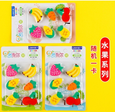 橡皮6个装 /1盘