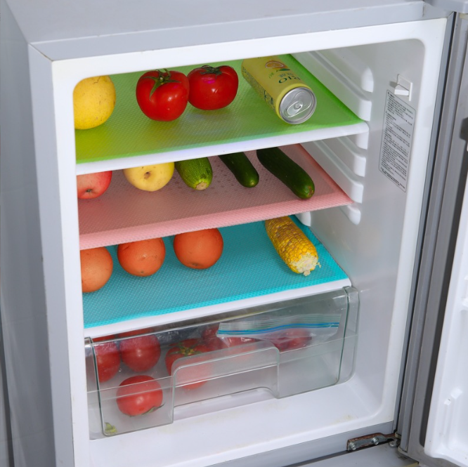 厨房可清洗冰箱隔污垫橱柜子抽屉加厚可裁剪防水防油防潮抗菌铺纸